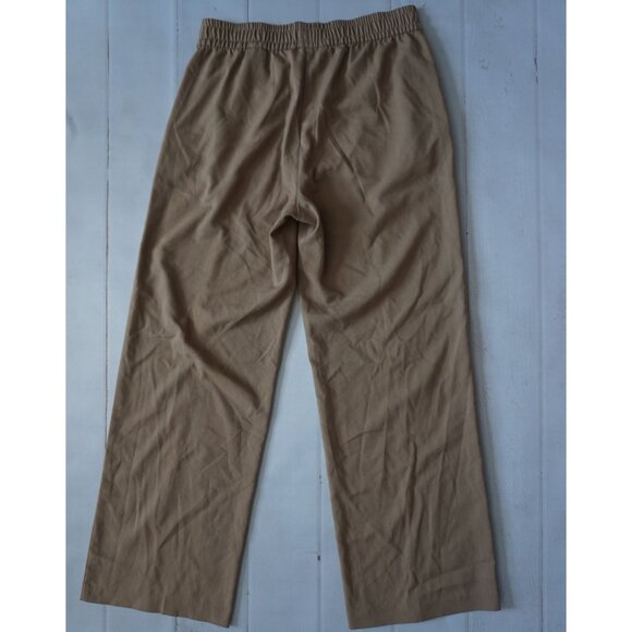 H&M Women’s Brown Elastic Trouser Pants – Size M - Picture 5 of 7